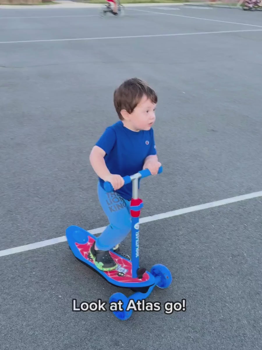 isinwheel® MiniSpider 2-in-1 Kids Electric Scooter