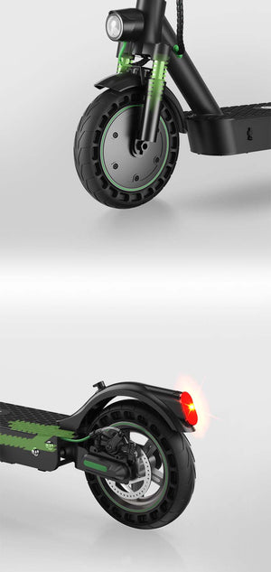 Double shock absorber e scooter
